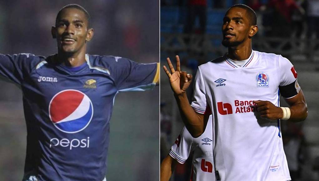 Jerry Bengtson - El delantero ceibeño pasó al Motagua después de grandes campañas con el Vida, ahora es uno de los goleadores del Olimpia y se ha convertido en el segundo máximo goleador de la Liga Nacional. Va por el récord absoluto.