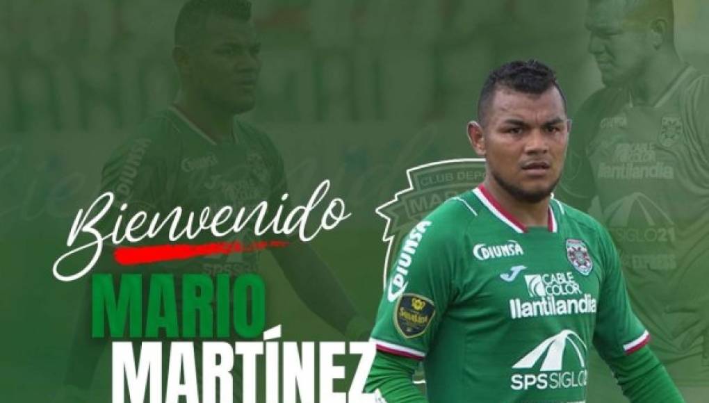 OFICIAL: Mario Martínez regresa al Marathón