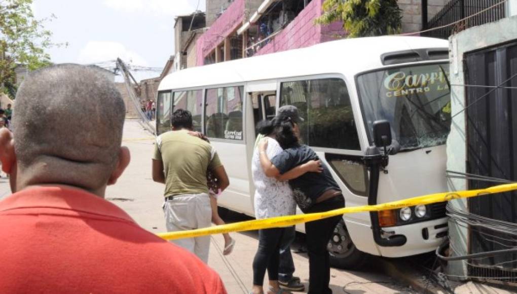 Sigue corriendo la sangre en el transporte público hondureño