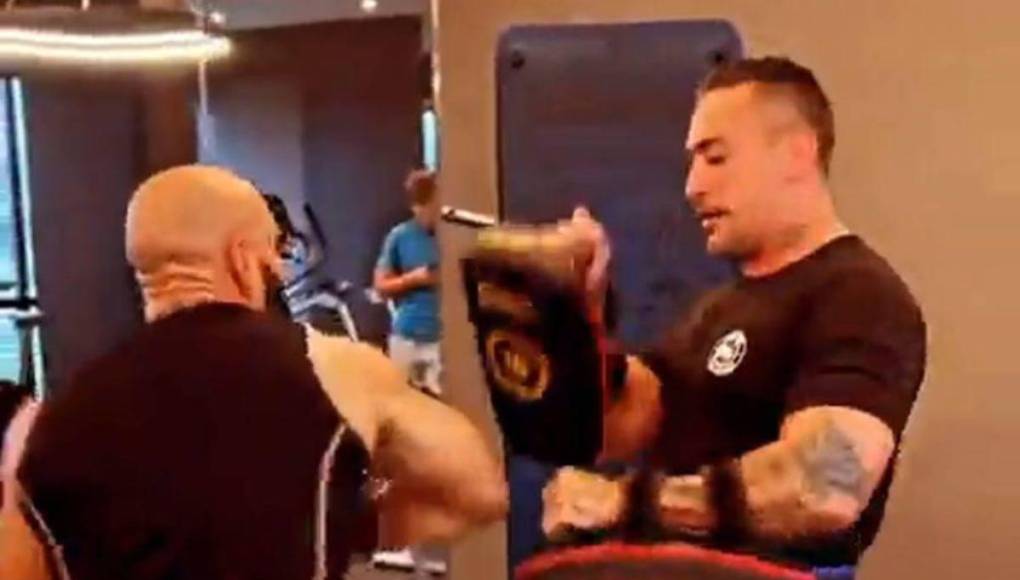 “Desde que llegué a Miami, he estado entrenando con Luan Chileno, que se destaca en los deportes de combate” empezó diciendo en su cuenta de Instagram.