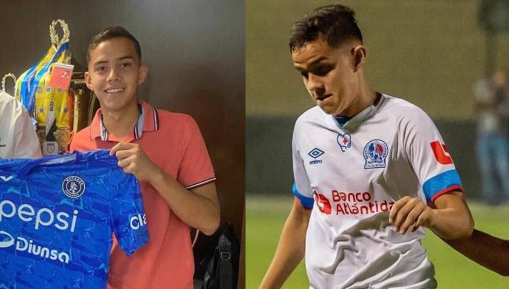Rodrigo Rodríguez - El chico tuvo un paso sin tanta brillantez por el Olimpia y aún así Motagua apostó por él y lo fichó para el Apertura 2022. Pocos lo recordarán con la casaca merengue y con la azul.