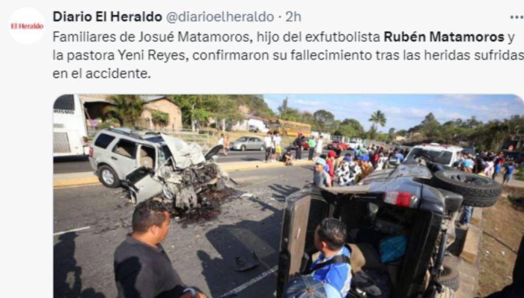 Así reaccionó la prensa hondureña tras la dura noticia a Rubén Matamoros.