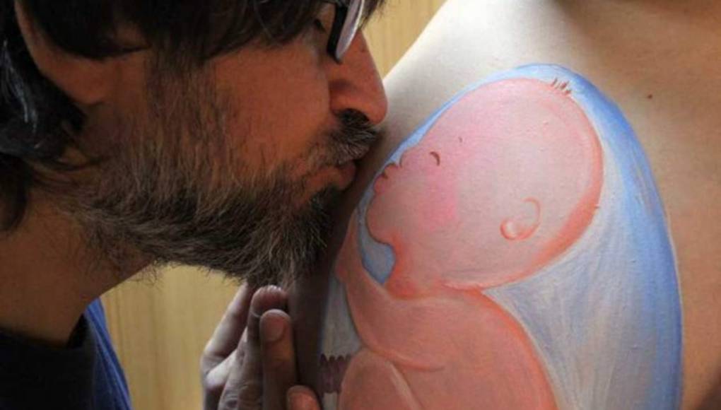 Barrigas pintadas, la última moda de las embarazadas