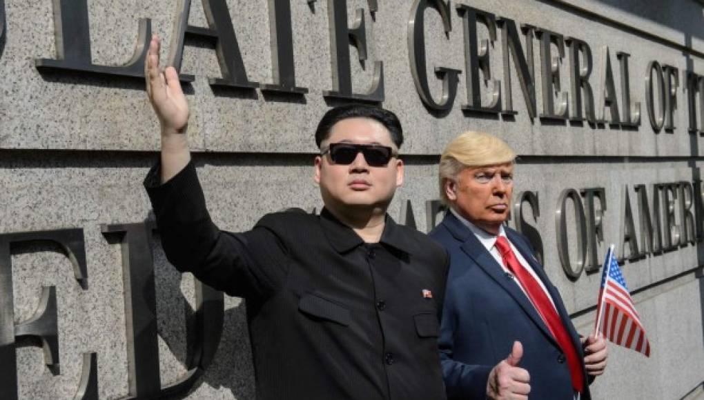 El primer encuentro entre 'Trump y Kim Jong Un'