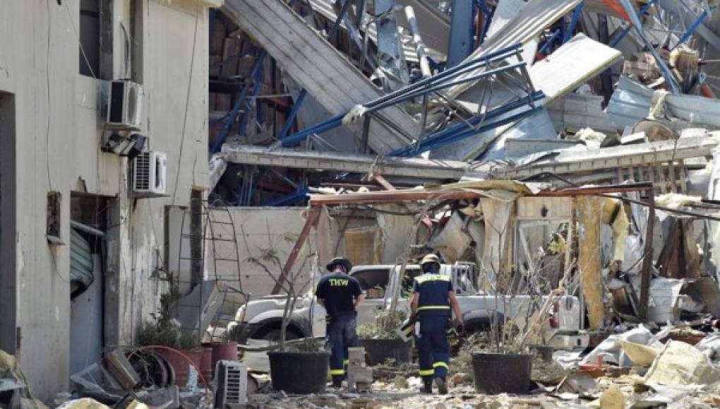 A 154 se eleva el número de muertos por explosión en Beirut