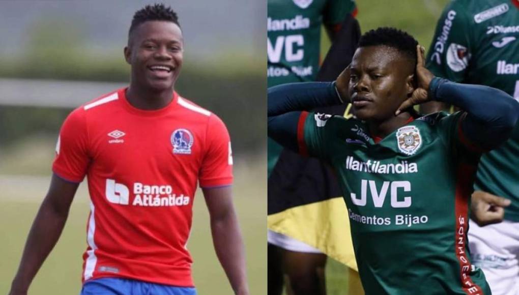 Junior Lacayo: Su etapa en Olimpia fue corta tras haber llegado como figura del último Marathón campeón. En la actualidad, el pequeño delantero juega en los verdes.