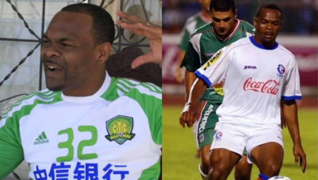 Elvis Scott: El espigado goleador fue parte de Marathón y Olimpia en distintas épocas cuando compitió en el fútbol hondureño.