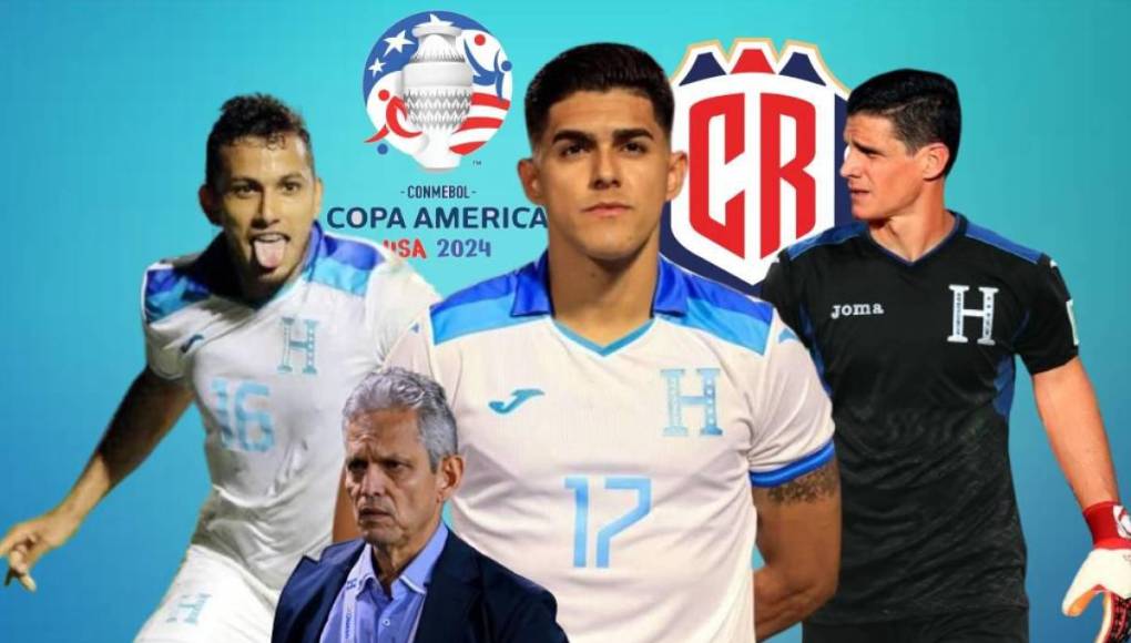 Honduras llegará al duelo ante Costa Rica con muchas fatalidades en un duelo donde se jugará el pase a la Copa América 2024.