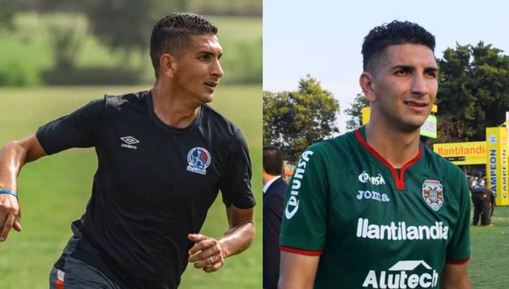 Johnny Leverón: Es uno de los que se medirá ante su exclub en la final del Clausura 2024. El zaguero del Marathón se fue al Olimpia tras conquistar la novena copa del cuadro verdolaga.