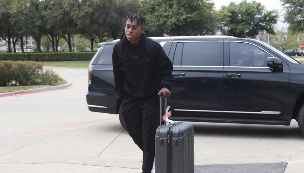 Alenis Vargas, jugador del Sporting Kansas City, se integró a la Selección de Honduras en Dallas, Texas.