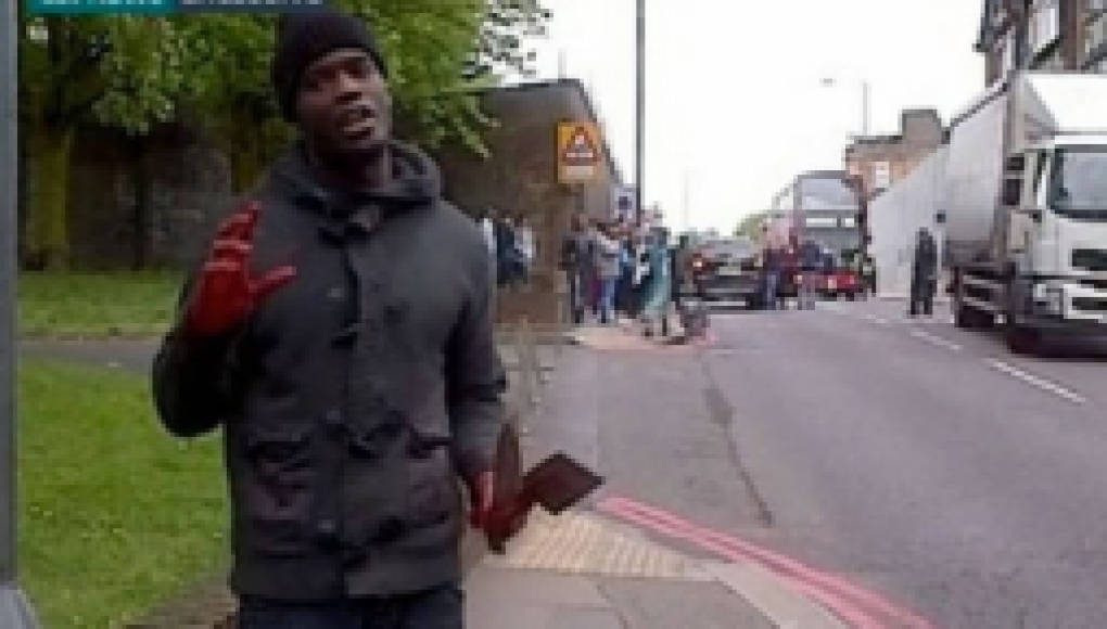 Difunden video de persecución a asesinos de soldado en Londres