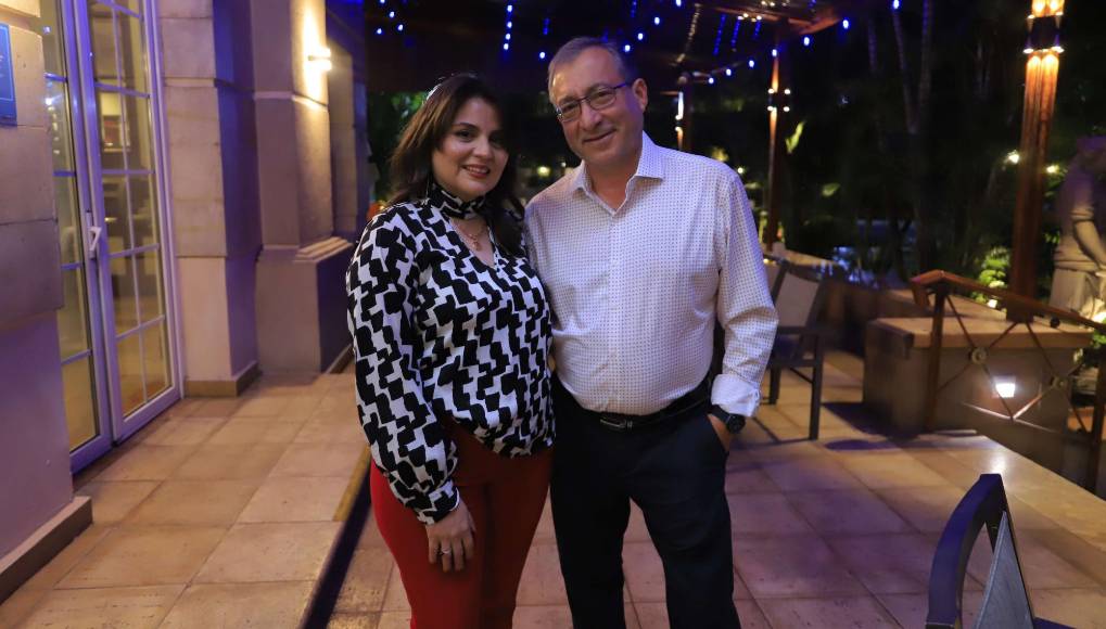 Cilia Ventura y Bayron Morales