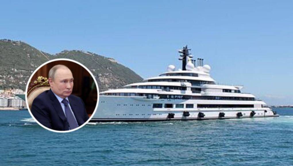 Italia confisca el supuesto yate de Vladímir Putin, valorado en 650 millones de euros