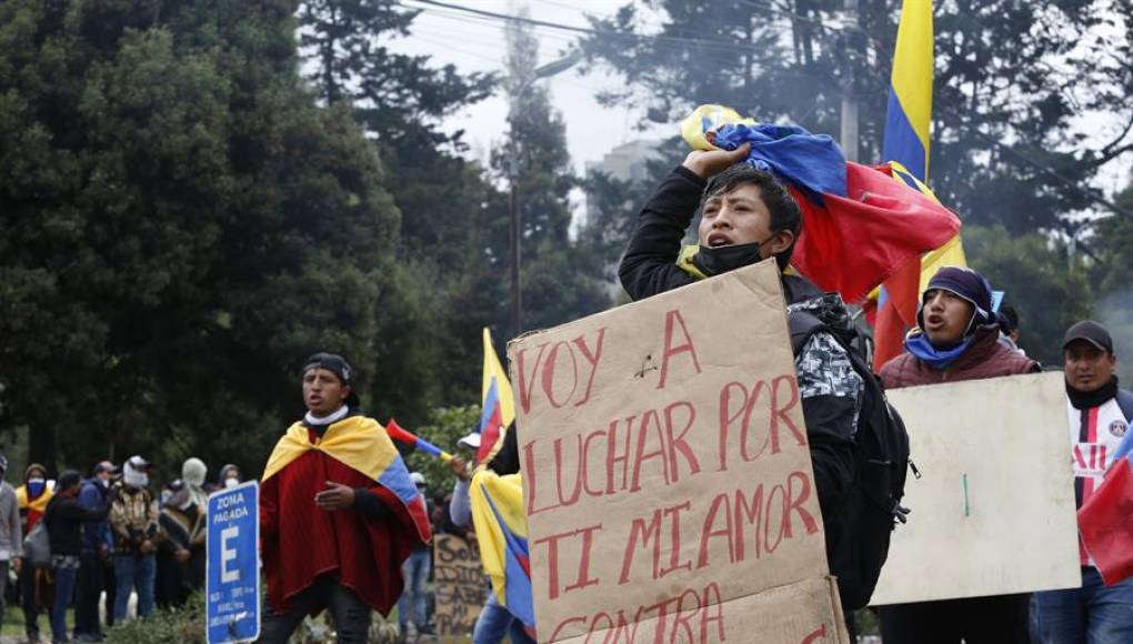 Indígenas de Ecuador instauran una gran “asamblea popular” en medio de las protestas