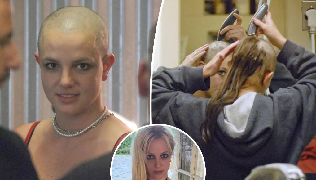 <b>6 de febrero</b>. Frente a un espejo y entre lágrimas, se rapa la cabeza en un establecimiento y es captada por paparazzis.