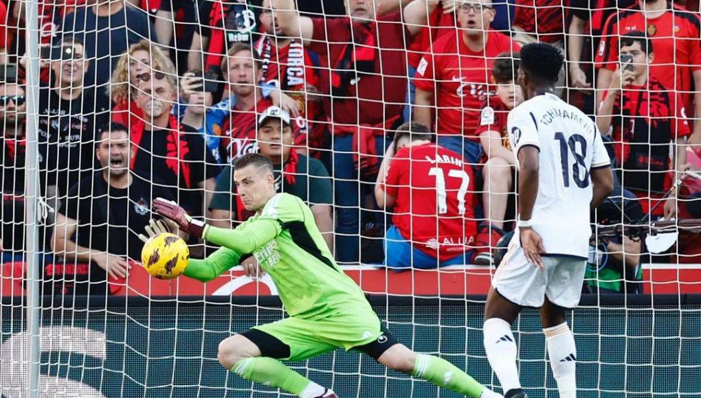 Para este partido postula Lunin, quien ha demostrado su categoría y siendo también figura para el Real Madrid