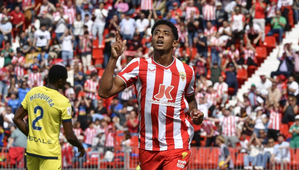 Choco Lozano marcó su primer gol en la presente temporada en el duelo Almería vs Villarreal y además se gastó un partidazo.