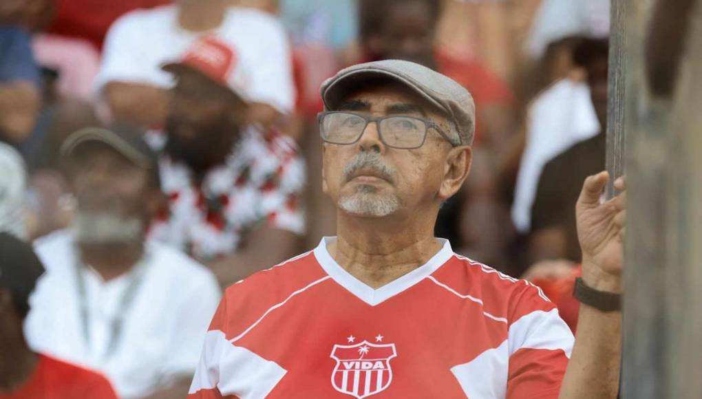 Los aficionados del Vida sufrieron con la derrota frente al Motagua.