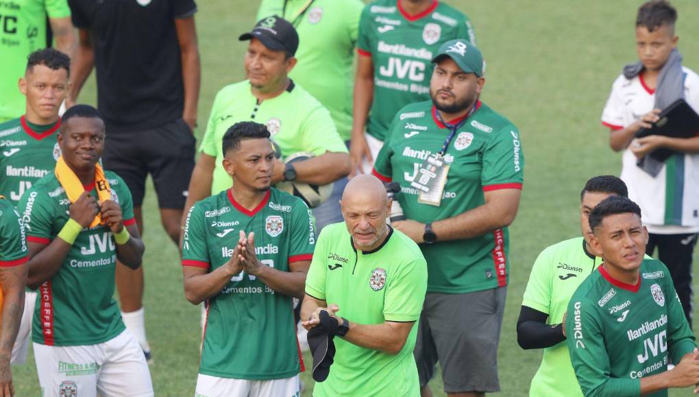 Los jugadores verdolagas buscaban la décima en la Liga Nacional de Honduras, pero se quedaron a un paso. 