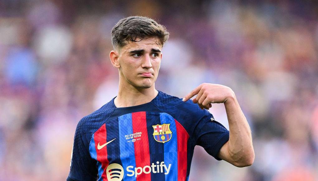 BAJA: Gavi está lesionado.