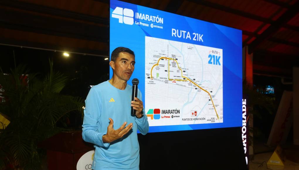 Mario Valladares es el “coach” que se encargará de los dos bootcamps previo a la maratón, como parte de la preparación que los atletas deben llevar para completar de la mejor forma su respectiva meta.