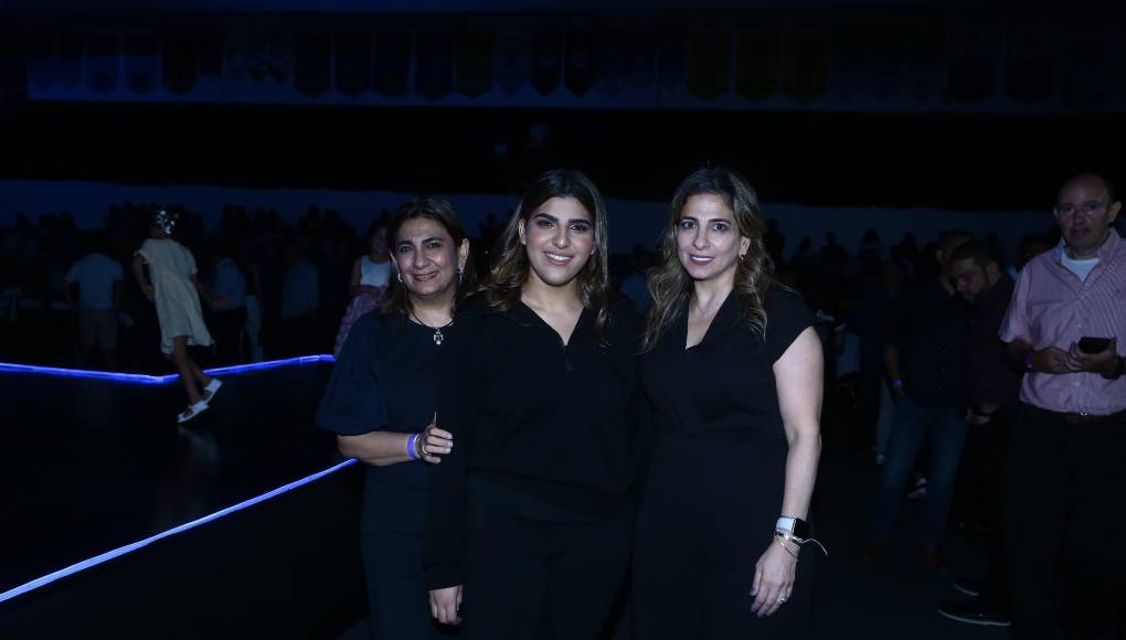 Giselle Mitri, Valentina Faraj y Leyla Faraj