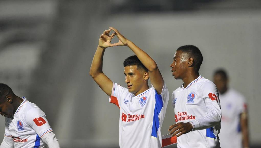 José Mario Pinto cerró la goleada del Olimpia con el 4-0 ante el Génesis.