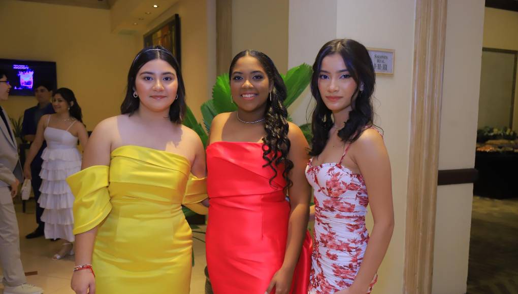 Ana Mejía, Mía Grant y Tifanny Dubón