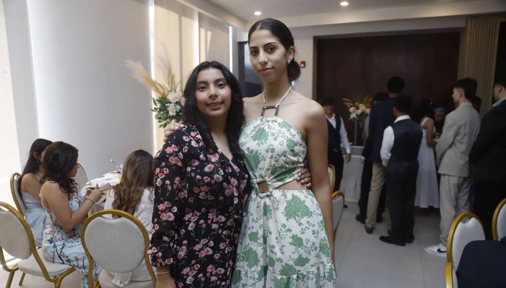 Valeria Gaitán y Eunice Laureano