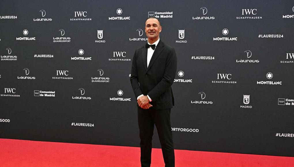 El exfutbolista holandés Ruud Gullit asistió a la entrega de los Premios Laureus del Deporte Mundial.