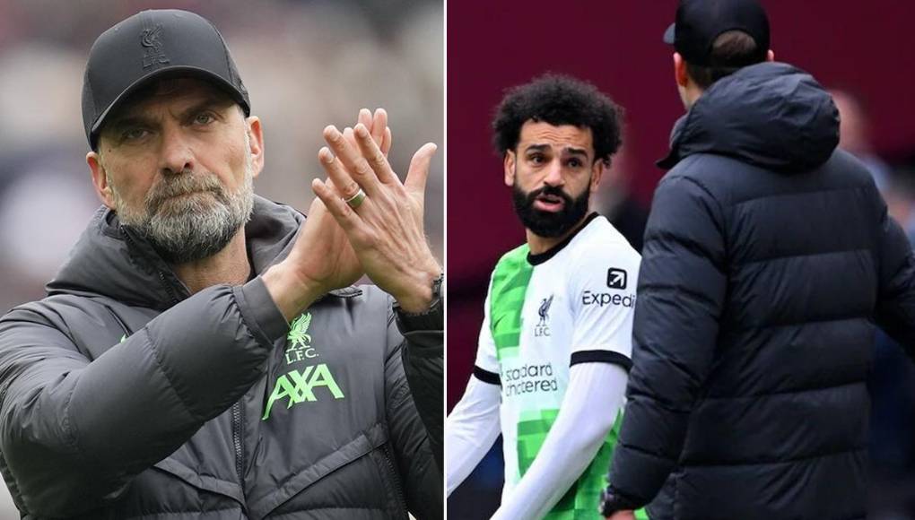 El egipcio, que fue suplente en el empate (2-2) del Liverpool ante el West Ham, mantuvo una acalorada discusión con el técnico alemán cuando se disponía a saltar al terreno de juego