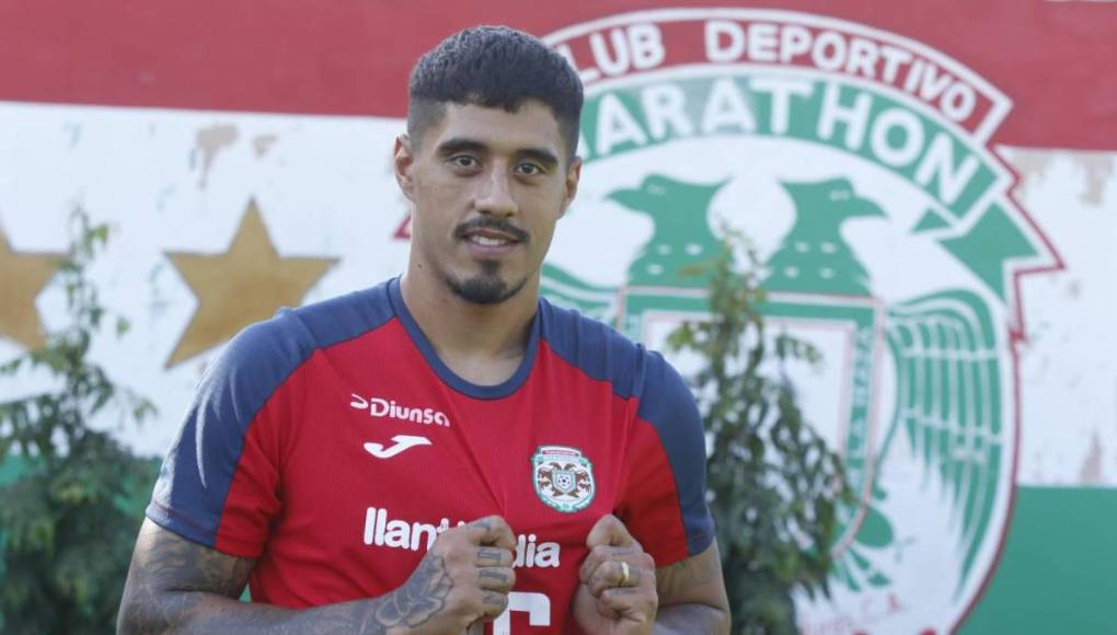 Maxi Pérez: El delantero uruguayo tiene seis meses de contrato con Marathón, pero en el cuadro verdolaga estarían analizando la opción de darle de baja. 