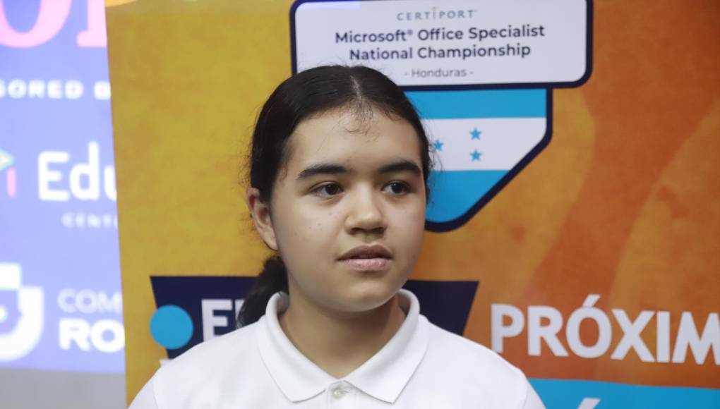 Mismo que ganó su compañera de instituto, Sofía Osorio. El segundo lugar lo ganó Jorge Fonseca de la escuela Santa María del Valle y el tercero Mónica Enamorado de la Academia Americana.