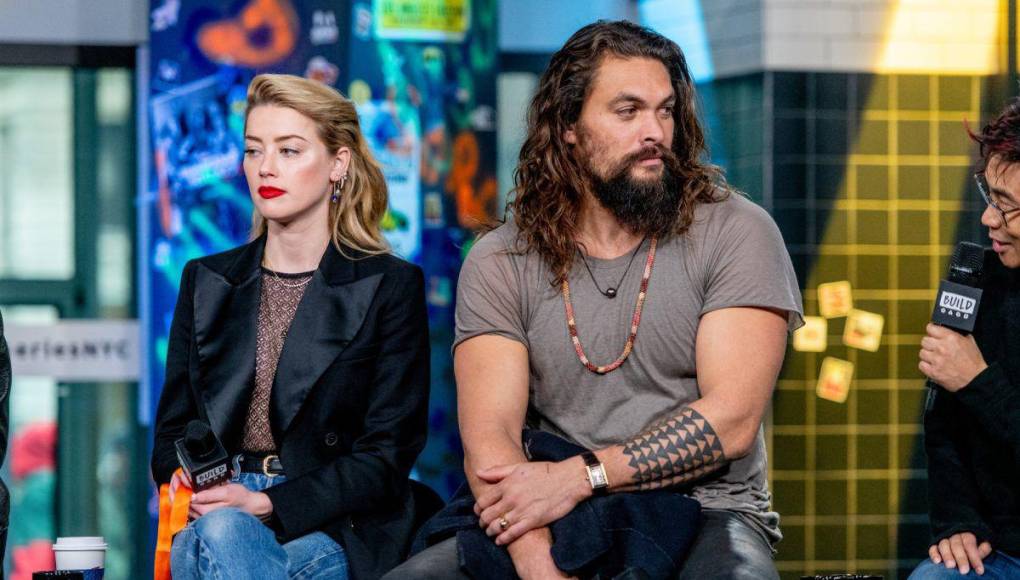 Warner Bros recortó escenas de Amber Heard en “Aquaman” por “falta de química” con Jason Momoa
