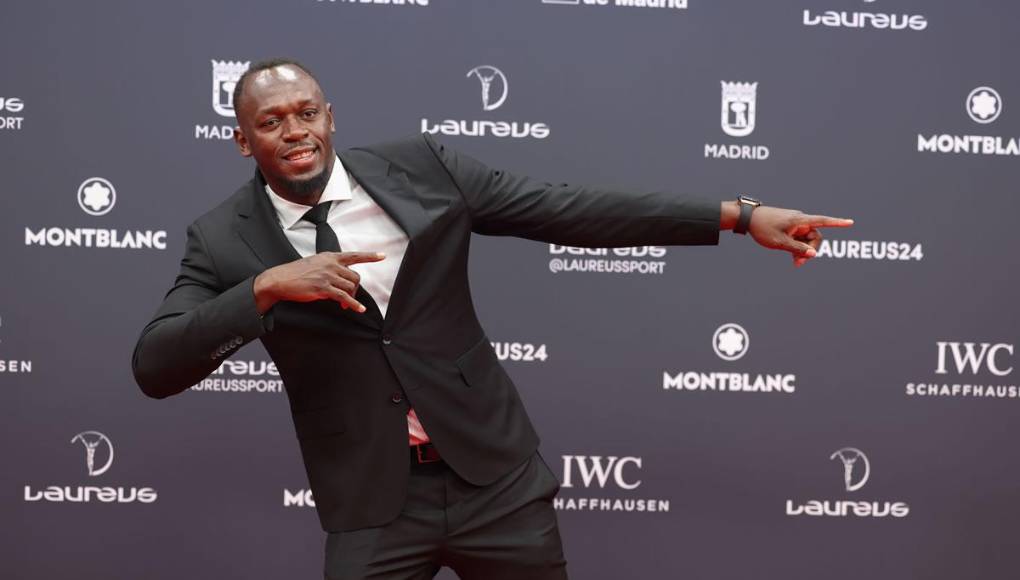 El ex atleta y plusmarquista mundial Usain Bolt fue uno de los invitados especiales en los Premios Laureus del Deporte Mundial y protagonizó un gran momento con Jude Bellingham.