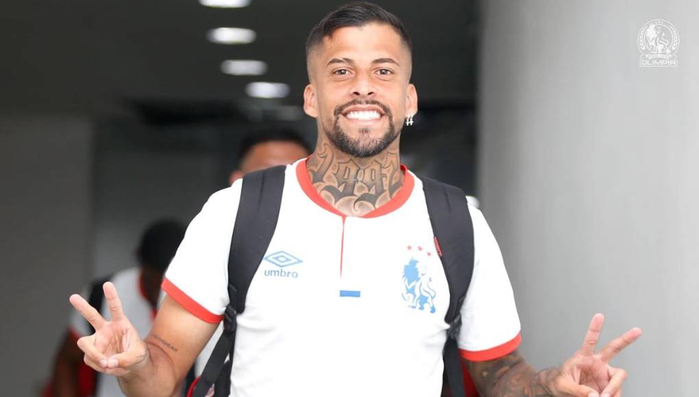 Gabriel Araújo en su paso por el Olimpia ha jugado 57 partidos marcando cinco goles. Su último tanto fue ante Real España en semifinales.