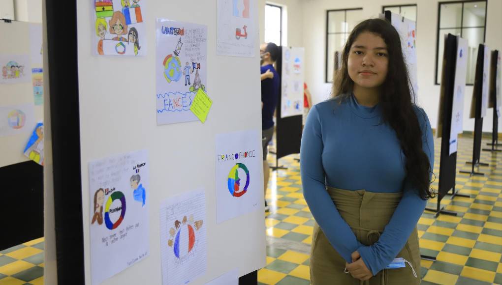 Kiara Luna, alumna de octavo grado de la Saint Peter Academy.