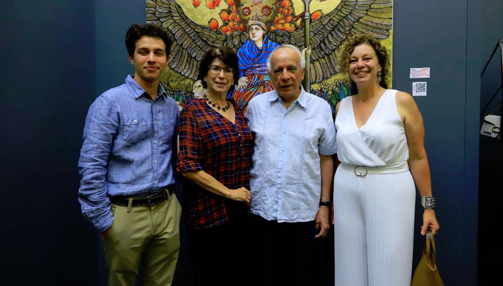 Rafael Beltrán, Flor Albergue, Julio Escoto y María Gabriela Delgado