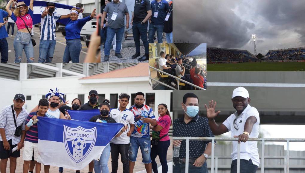 Un verdadero ambientazo el que se está viviendo en el estadio Francisco Morazán, personalidades del fútbol catracho y estadounidense, se hicieron presente al coloso sampedrano. Todos quieren ser testigos de una noche que podría meterse en los libros de la historia hondureña.