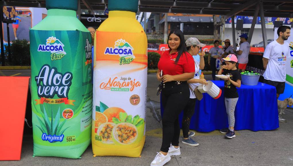 Alcosa también dijo presente refrescando a los participantes sus nuevos productos.