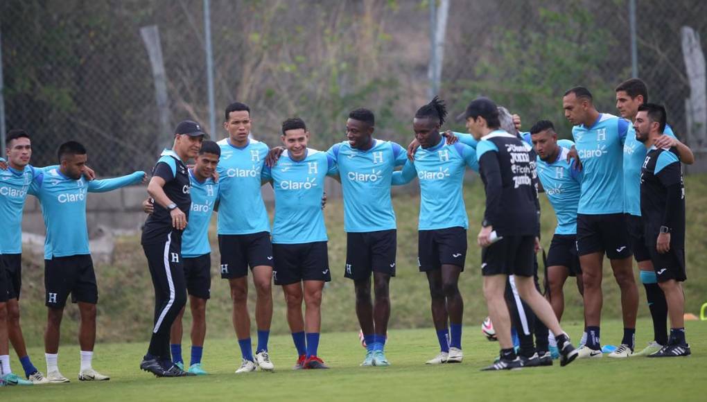 Los seleccionados se han mostrado contentos y de buen ánimo en la Seleccón de Honduras.