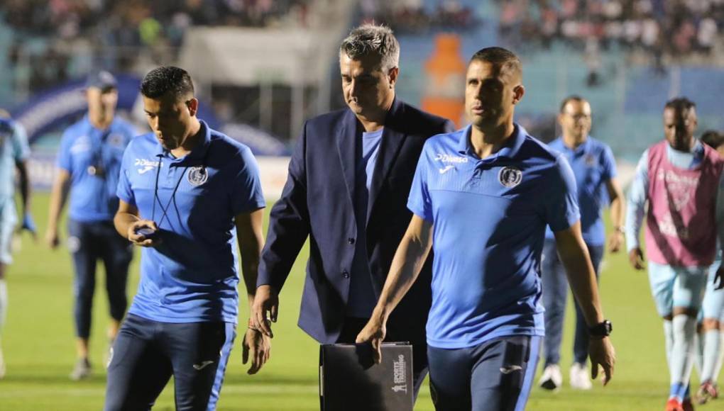 Tristeza, decepción y enfado en Motagua de Diego Vázquez tras eliminación ante Olimpia