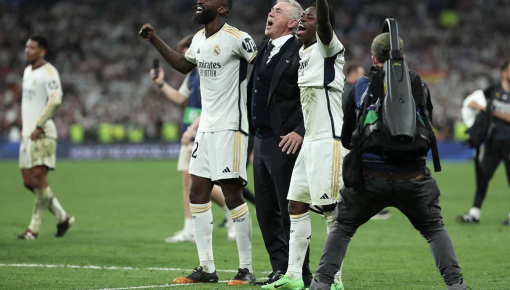 Locura de Real Madrid, Ancelotti eufórico, llanto de Bellingham y enfado del Bayern