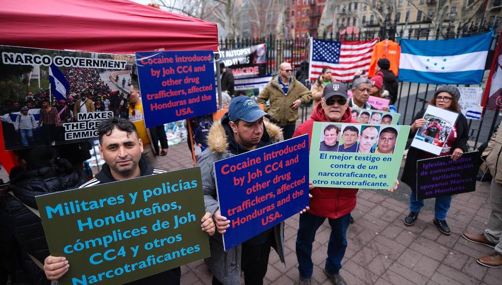 Los hondureños exigencia que se declare culpable a JOH.