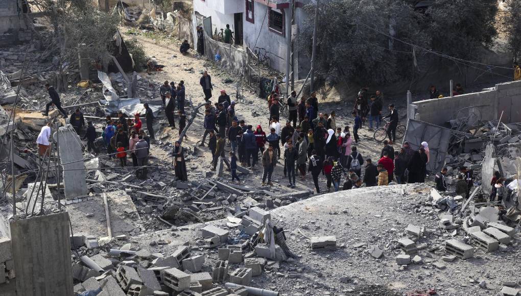 <b>Rafah</b> se ha convertido en el último refugio para los palestinos, donde se hacinan 1,4 millones de personas, según la ONU, atrapadas en esta localidad junto a la frontera cerrada de Egipto.