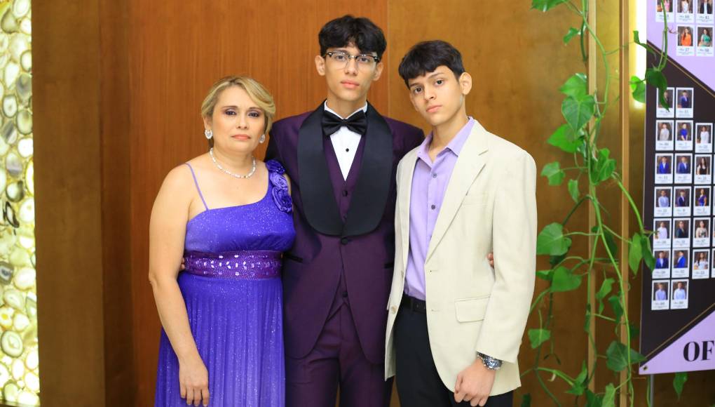Iracema Sarmiento, Justin Moreira y Michael Moreira