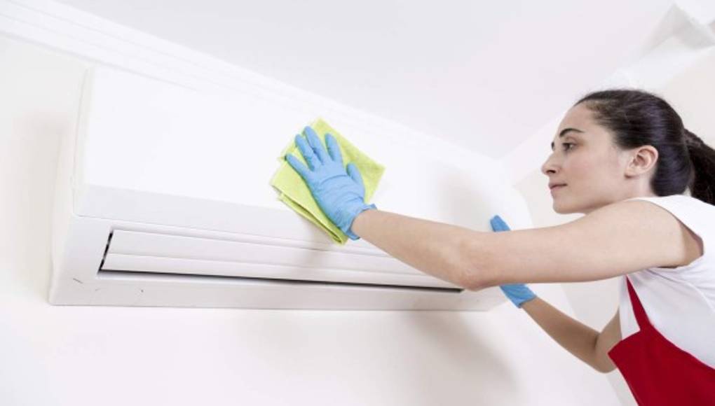 Limpie bien el filtro del aire acondicionado
