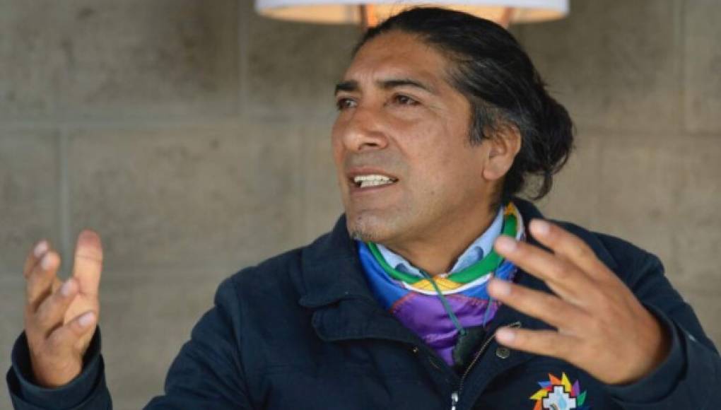 Líder indígena y candidato presidencial de Ecuador promete reconciliación con la naturaleza