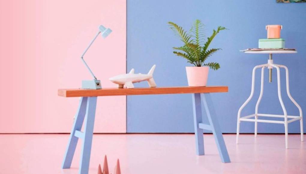 Los colores de la temporada el azul pálido y el rosa 'quartz'