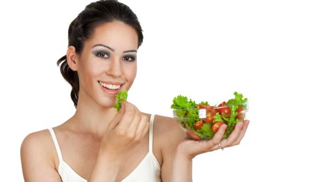 Las hojas verdes son bajas en calorías